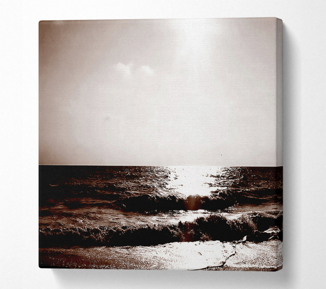  A Canvas Print of Chocolate Ocean Canvas Art