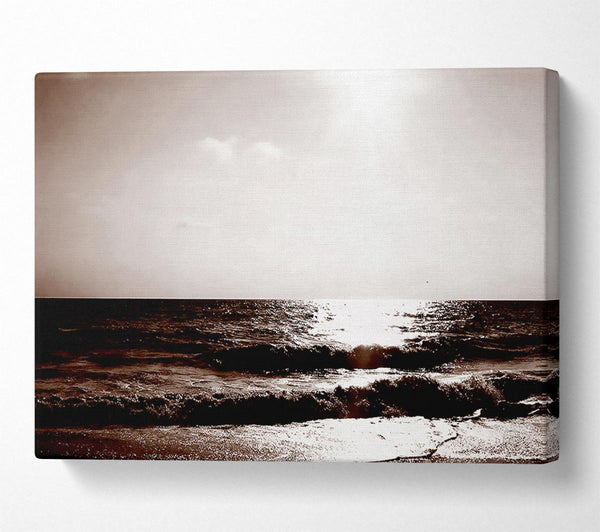  A Canvas Print of Chocolate Ocean Canvas Art