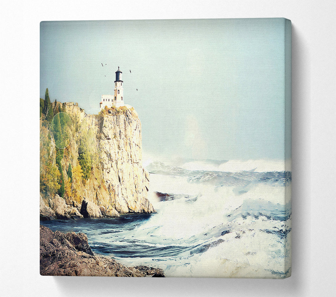  A Canvas Print of Beautiful Lighthouse Canvas Art