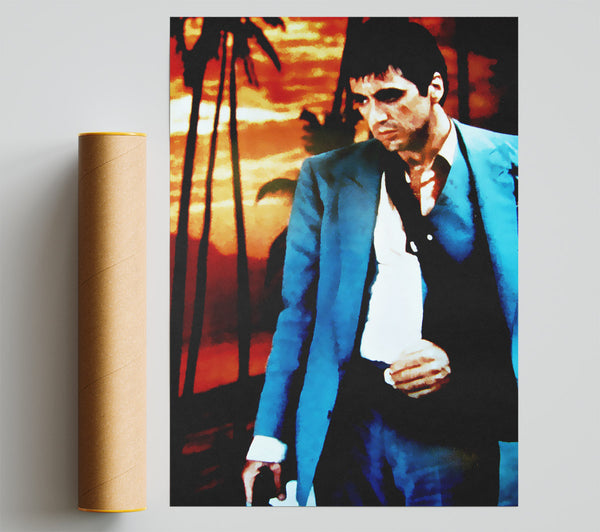 Al Pacino Scarface 03 Poster