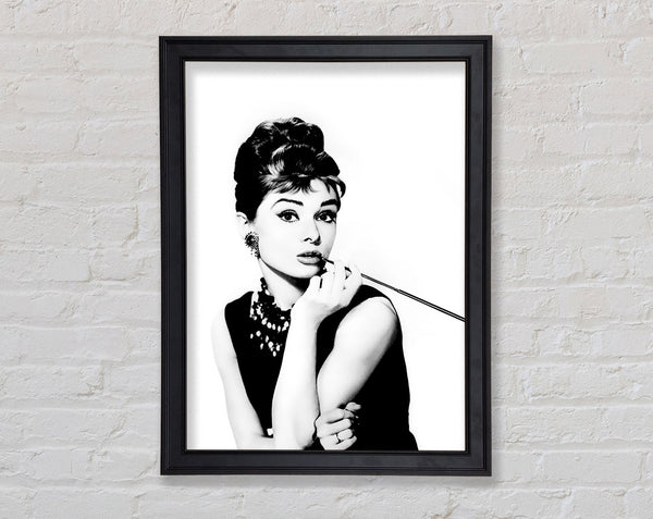 Audrey Hepburn Cigarette