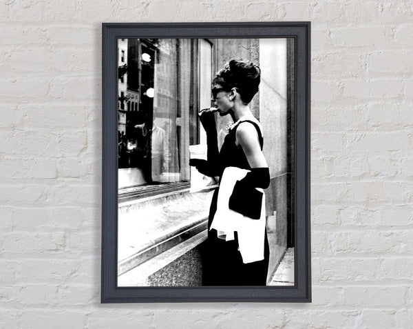 Audrey Hepburn Window Shopping