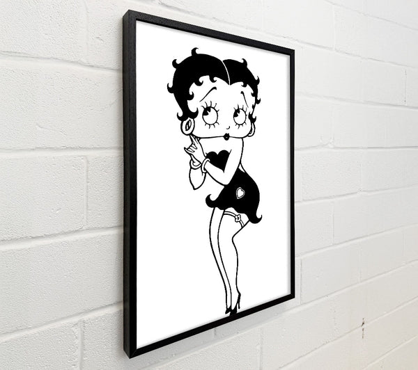 Betty Boop Love Heart