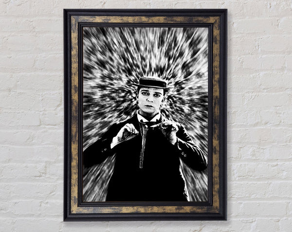 Buster Keaton 03 Framed Print
