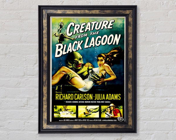Creature From The Black Lagoon Framed Print