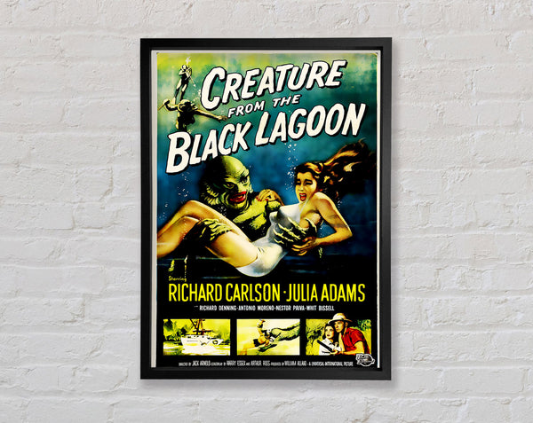 Creature From The Black Lagoon Framed Print