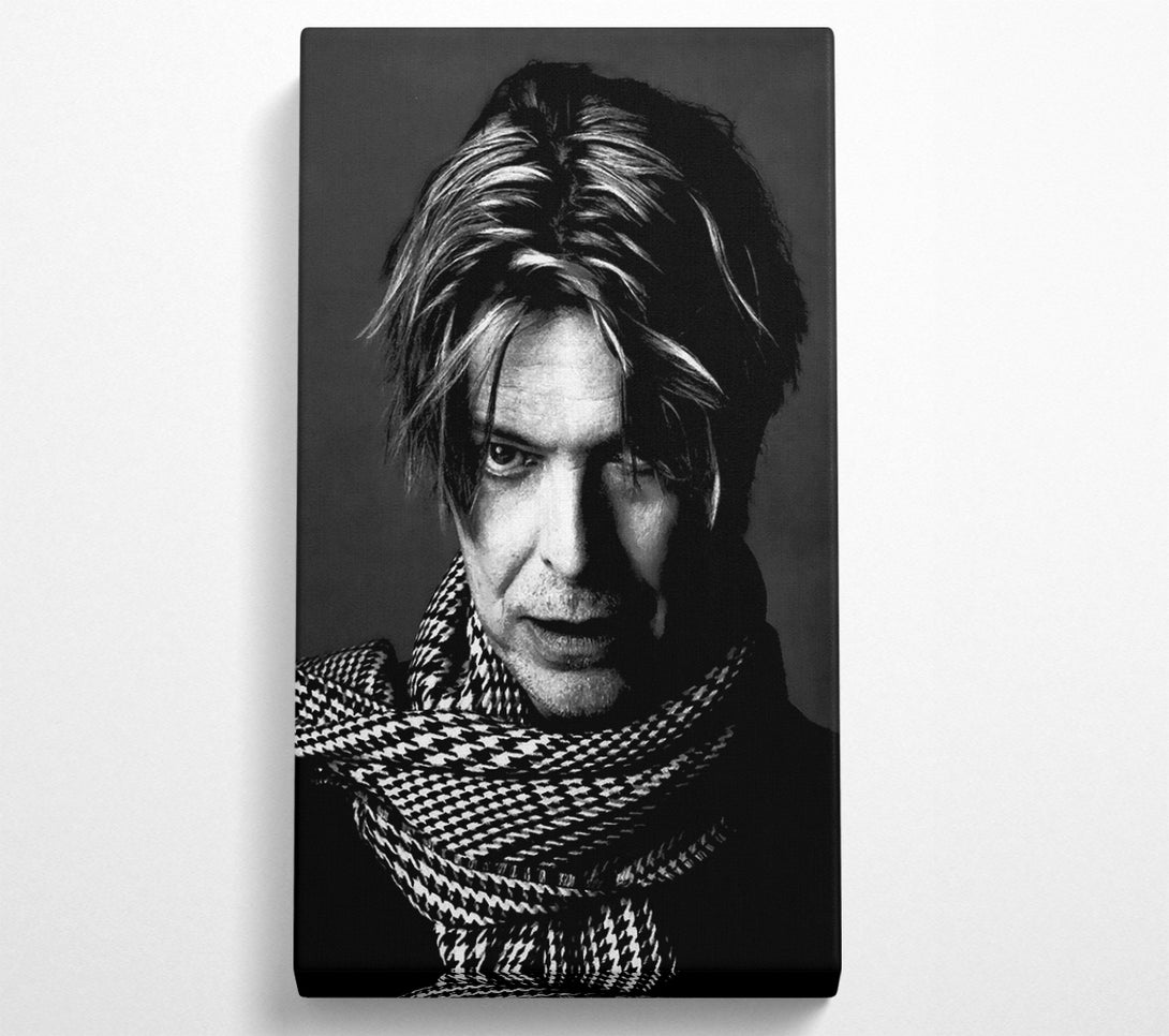  A Canvas Print of David Bowie B n W Canvas Wall Art
