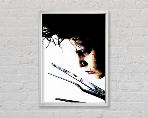 Edward Scissorhands Johnny Depp Framed Print