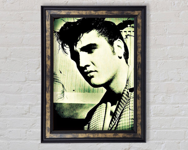 Elvis Early Days Framed Print