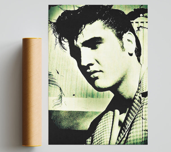 Elvis Early Days Giclee Print
