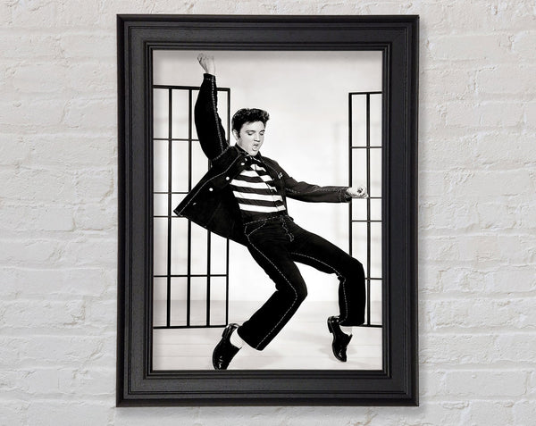 Elvis Jail House Rock B n W