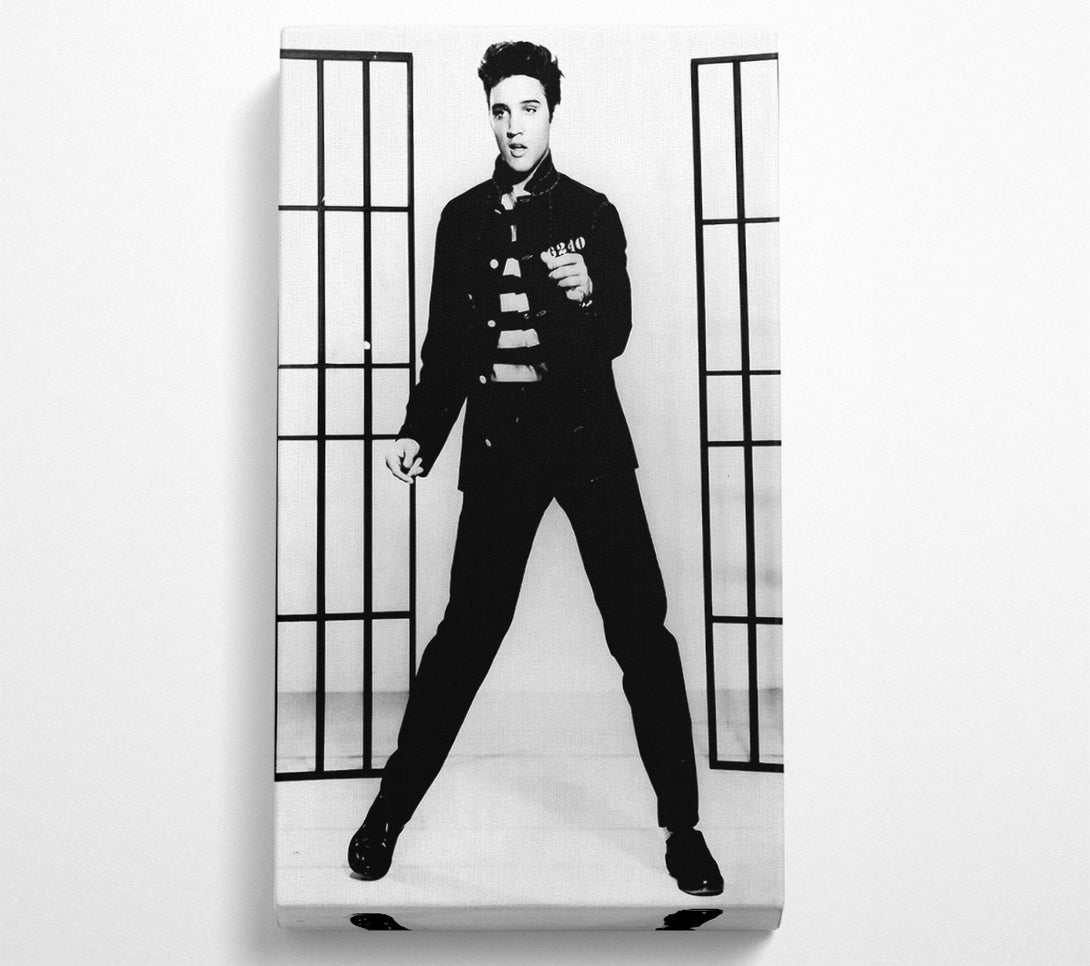  A Canvas Print of Elvis Presley Jail House Rock Canvas Print