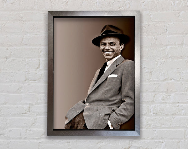 Frank Sinatra Sepia