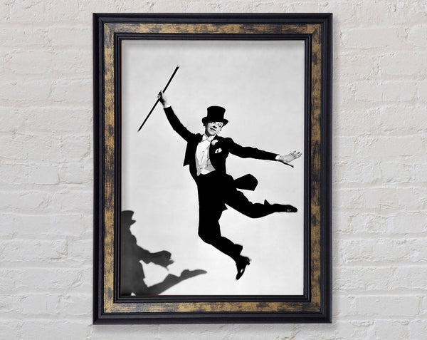 Fred Astaire Shadow Framed Print
