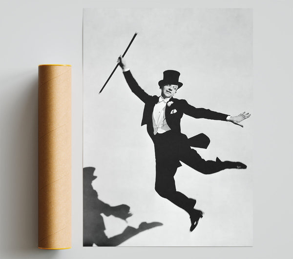 Fred Astaire Shadow Print