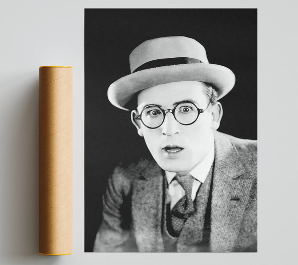 Harold Lloyd Portrait Giclee Print