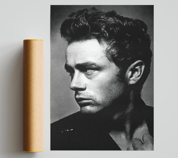 James Dean Classic B N W Poster