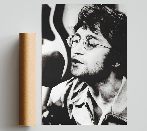 John Lennon Imagine B N W Print