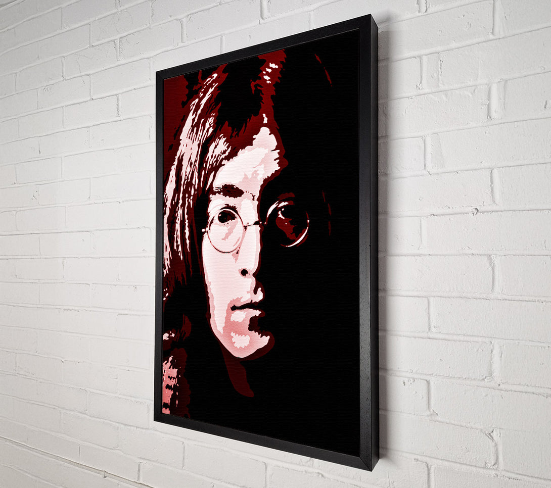  A Canvas Print of John Lennon Popart Canvas Art