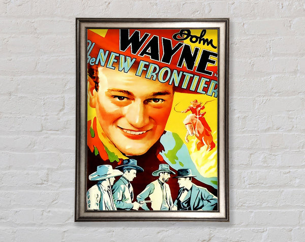 John Wayne The New Frontier Framed Print