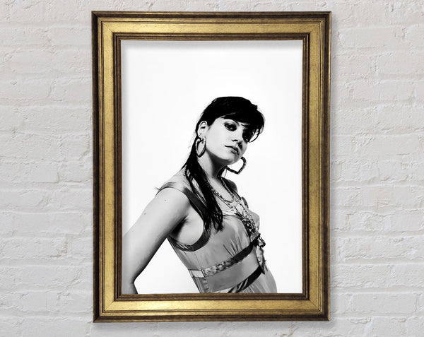 Lily Allen Framed Print