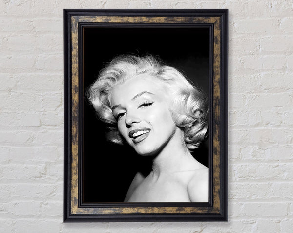 Marilyn Monroe Beautiful Face Framed Print