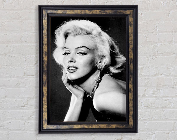 Marilyn Monroe Beauty Framed Print