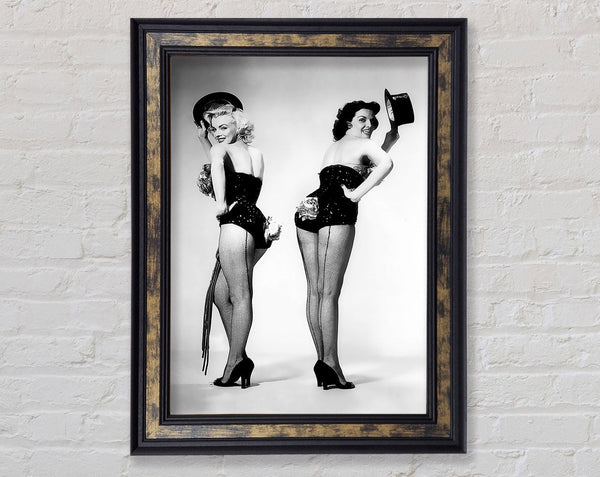 Marilyn Monroe Gentlemen Prefer Blonds Framed Print
