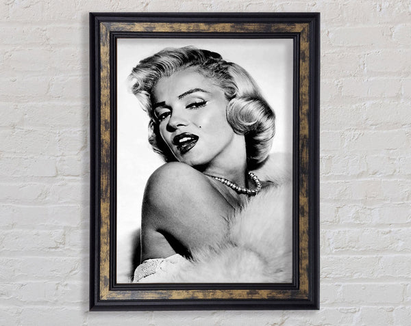 Marilyn Monroe Glamour Framed Print