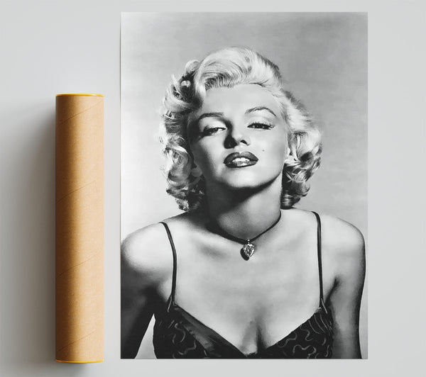Marilyn Monroe Kiss Poster
