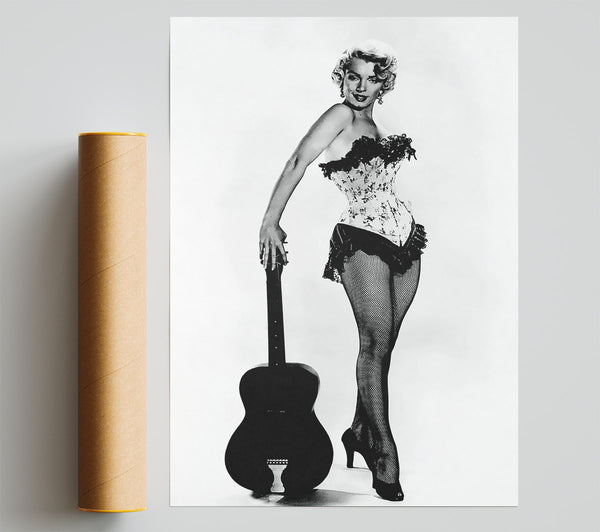 Marilyn Monroe Pose Giclee Print