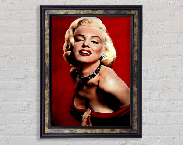 Marilyn Monroe Rotes Kleid