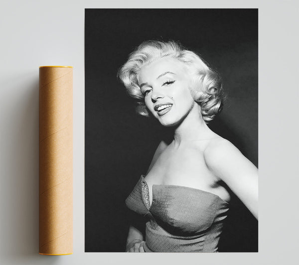 Marilyn Monroe Smile Giclee Print