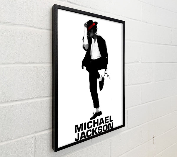 Michael Jackson B n W Red
