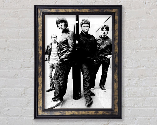 Oasis The Streets Framed Print