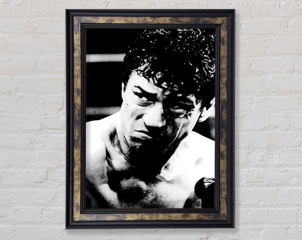 Raging Bull Robert De Niro Framed Print