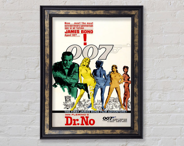 Sean Connery Dr No Framed Print