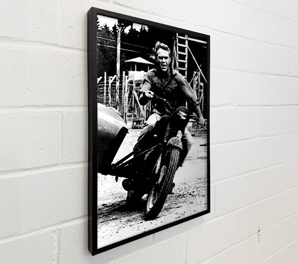 Steve Mcqueen Motorbike