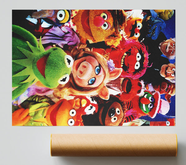 The Muppets Miss Piggy Kermit Poster