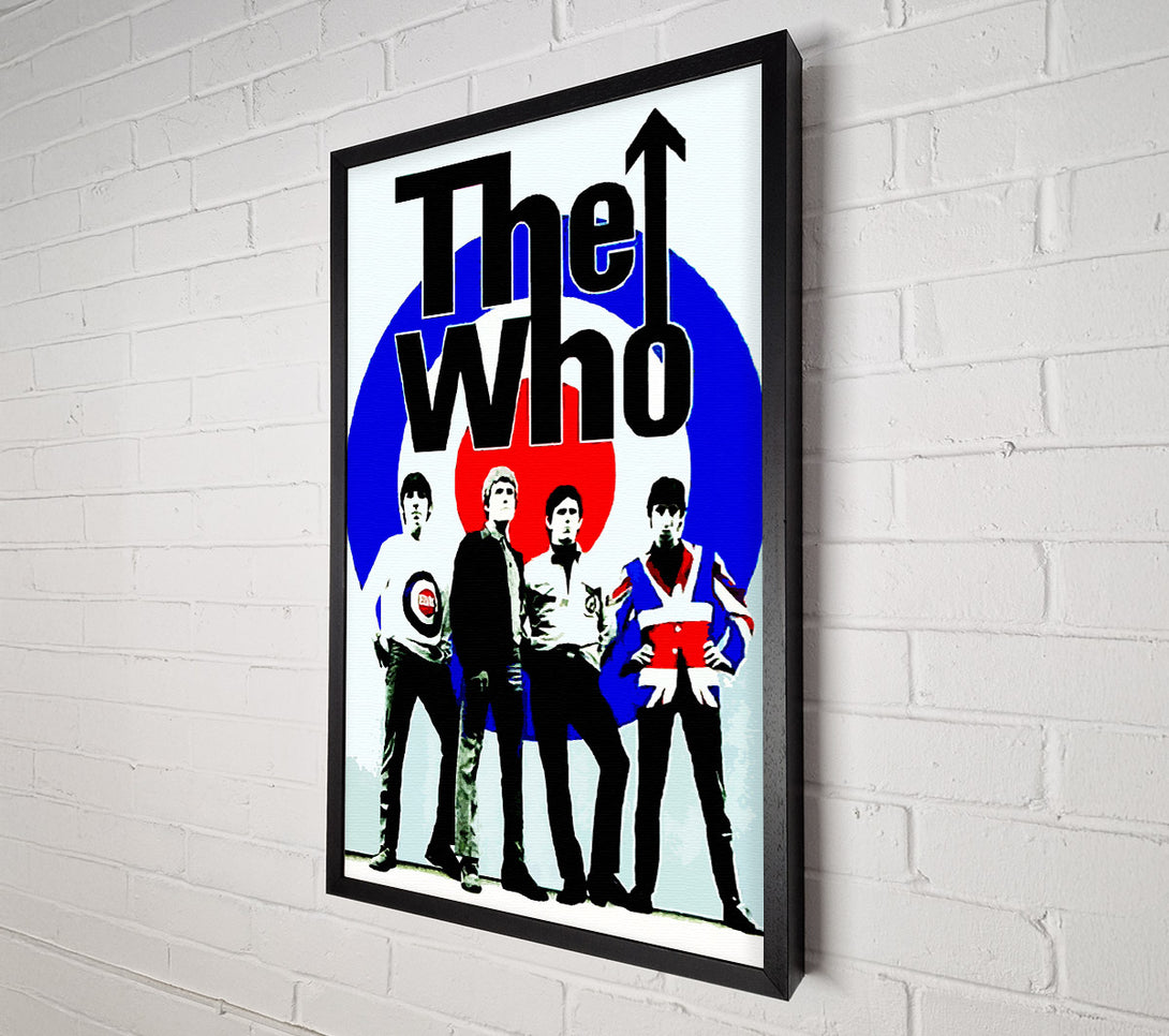  A Canvas Print of The Who Canvas Wall Art