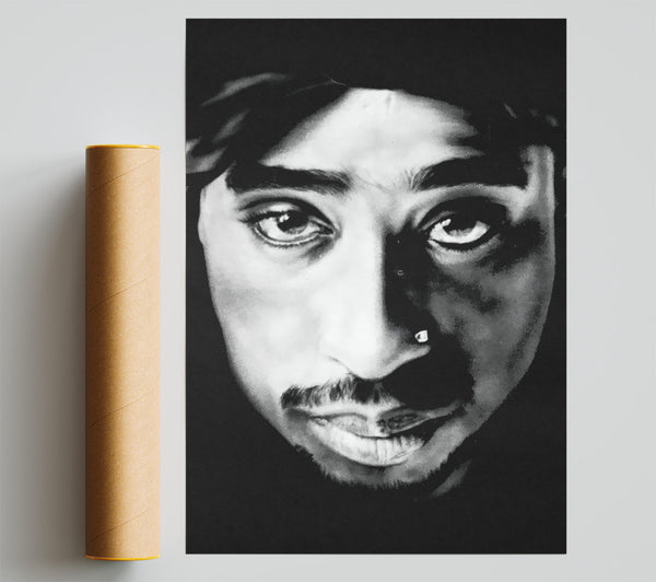 Tupac Face Giclee Print