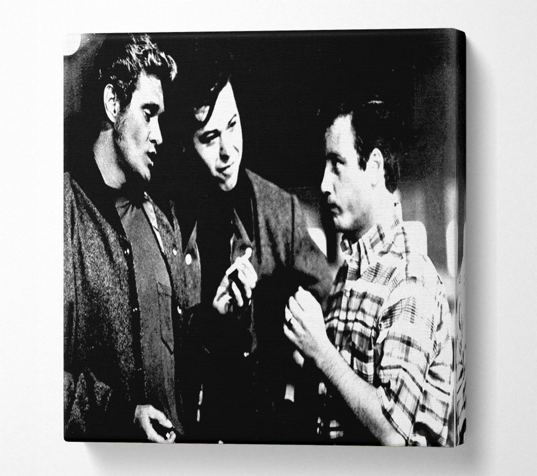  A Canvas Print of American Graffiti Canvas Print