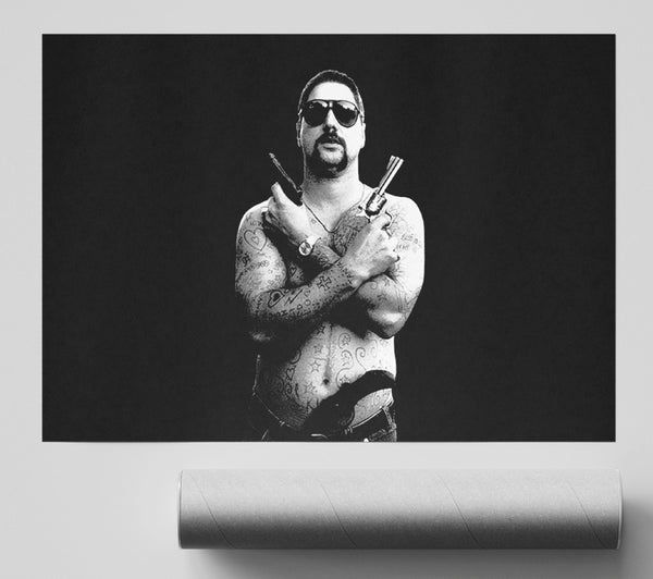 Chopper B N W Giclee Print