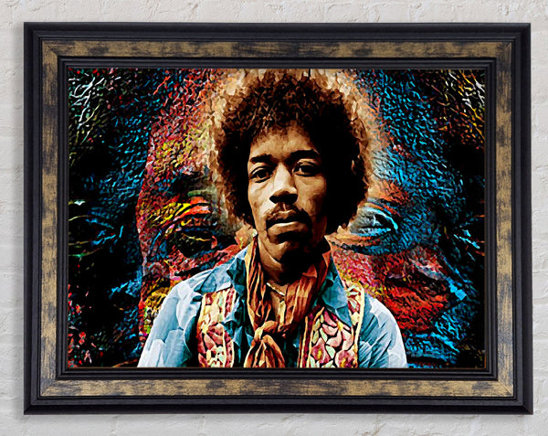 Jimi Hendrix Axis Bold As Love Framed Print