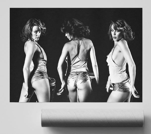 Kylie Minogue Hot Pants Giclee Print