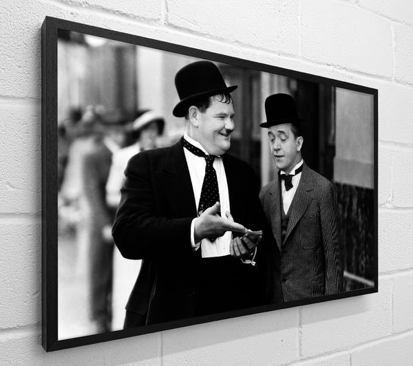 Laurel And Hardy Street Walk