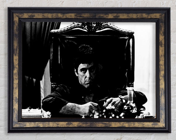 Al Pacino The Godfather Framed Print