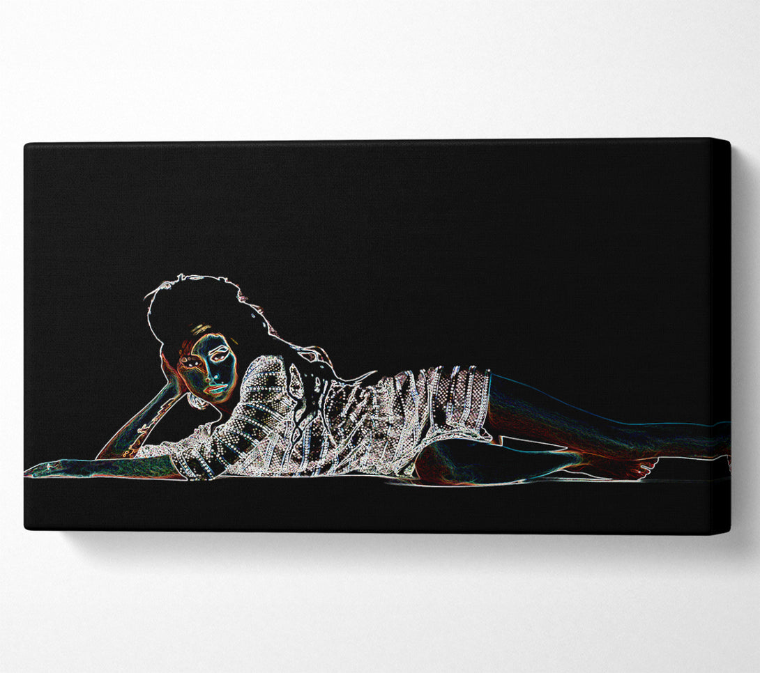  A Canvas Print of Amy Winehouse Canvas Art