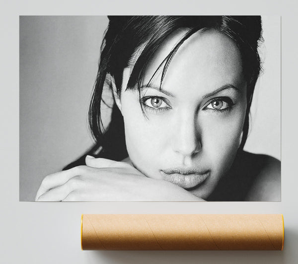 Angelina Jolie Intimate Poster