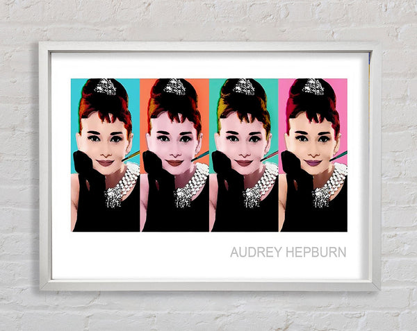 Audrey Hepburn 4 Faces